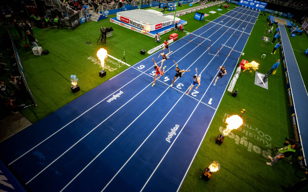 7600 Fans feiern die Leichtathletik beim ISTAF INDOOR  Deutsche Asse und internationale Stars begeistern das Düsseldorfer Publikum mit Top-Leistungen